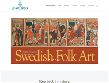 Tablet Screenshot of gammelgardenmuseum.org